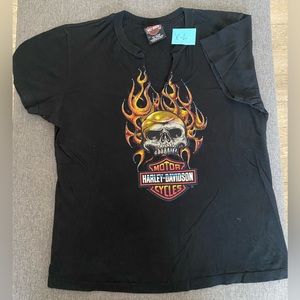 Harley Davidson woman’s t shirt XLARGE